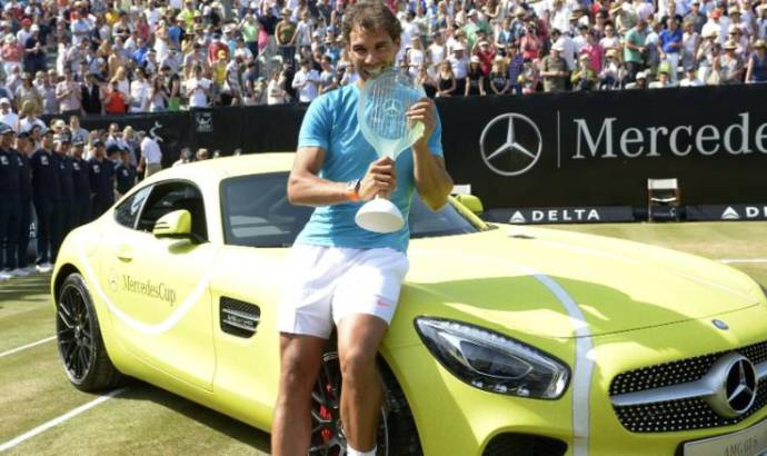 Rafael Nadal wins a Mercedes-AMG GT but he is unhappy about the color