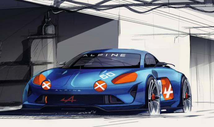 Renault Alpine Celebration concept unveiled at Le Mans