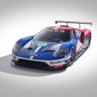 This is the 2016 Ford GT racecar