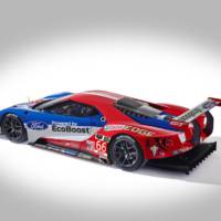 This is the 2016 Ford GT racecar