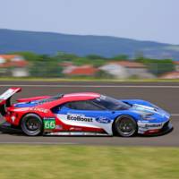 This is the 2016 Ford GT racecar