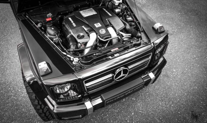 Mercedes-Benz G63 AMG modified by mcchip-dkr