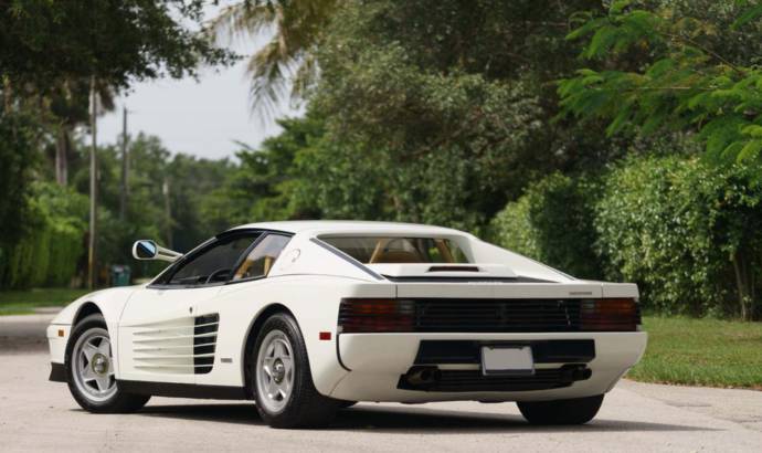 1986 Ferrari Testarossa from Miami Vice will go up for auction