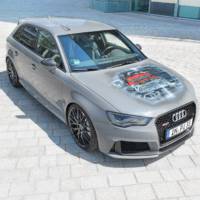 Audi RS3 Sportback with carbon fiber wheels