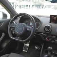 Audi RS3 Sportback with carbon fiber wheels