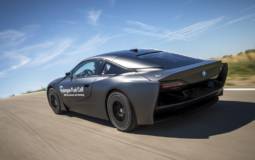 BMW i8 hydrogen fuel cell research vehicle is eco as a tree