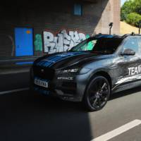 Jaguar F-Pace made its debut in Tour de France