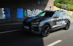 Jaguar F-Pace made its debut in Tour de France