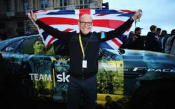 Jaguar F-Pace special livery for Tour de France win