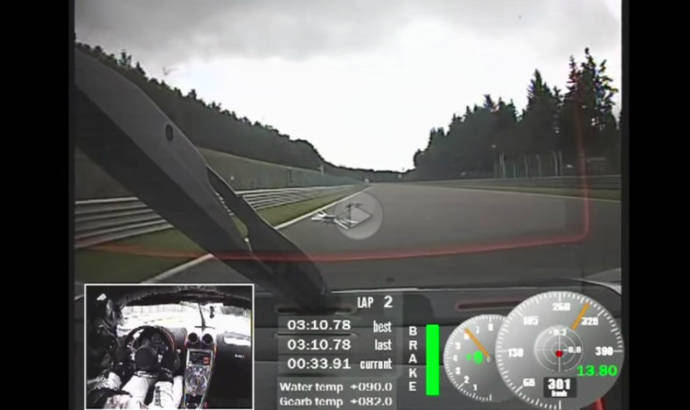 Koenigsegg One to 1 sets a new record at Spa Francorchamps