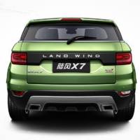Landwind X7 is a Chinese Range Rover Evoque copycat