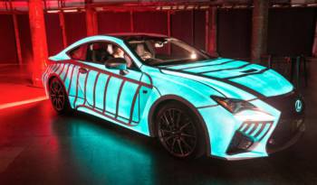 Lexus RC-F Heartbeat special car