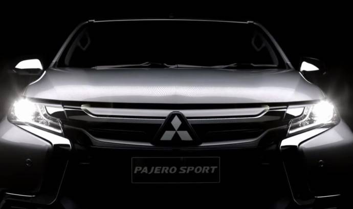 Mitsubishi has revealed a new teaser with the Pajero Sport (+Video)