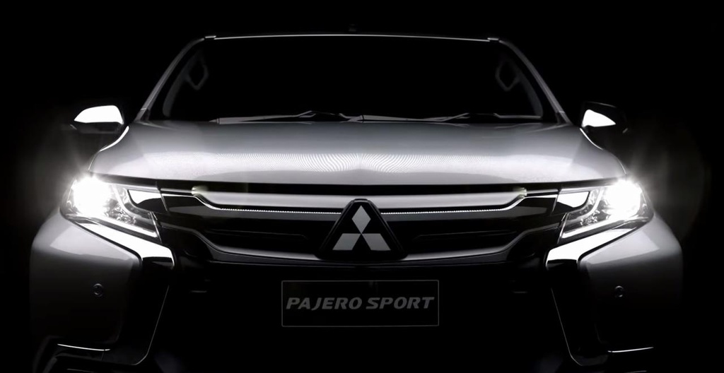 Mitsubishi has revealed a new teaser with the Pajero Sport (+Video)