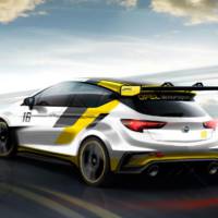 Opel Astra TCR race car teased