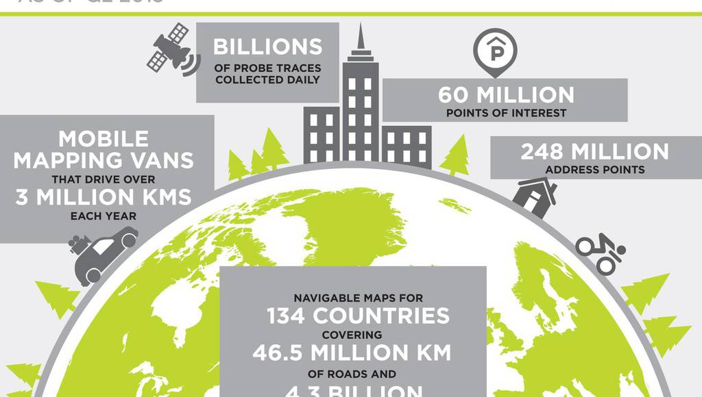 TomTom global coverage extended to include 134 countries