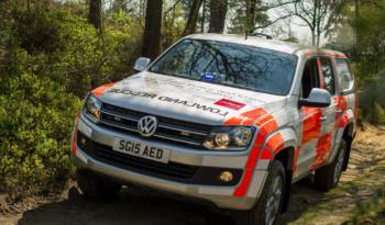 Volkswagen Amarok transformed in search and rescue vehicle