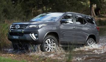 Toyota Fortuner unveiled in Australia