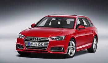 2015 Audi A4 starts from 30.650 euros