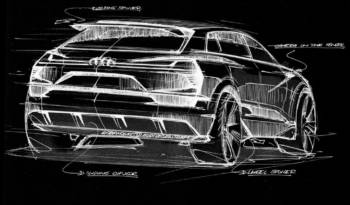 2015 Audi e-tron quattro concept - First official teaser