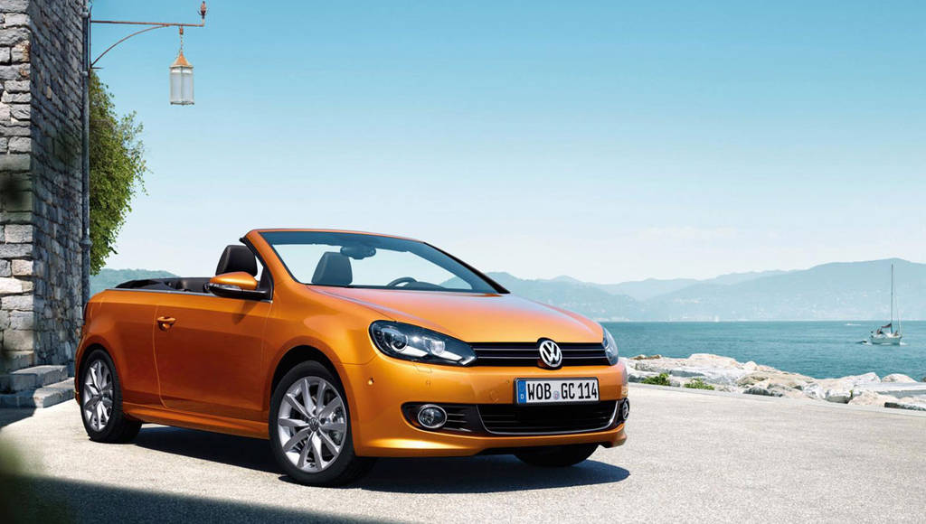 2016 Volkswagen Golf Cabriolet facelifted