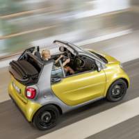 2016 smart fortwo cabrio - Official pictures and details