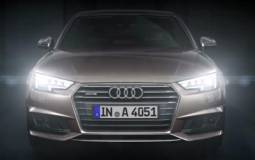 Audi A4 is showing off its new Matrix LED headlights (+Video)