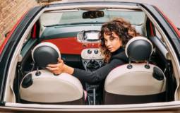 Ella Eyre launches 2016 Fiat 500 in UK