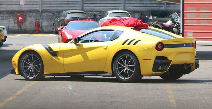 Ferrari F12 Berlinetta Speciale caught undisguised