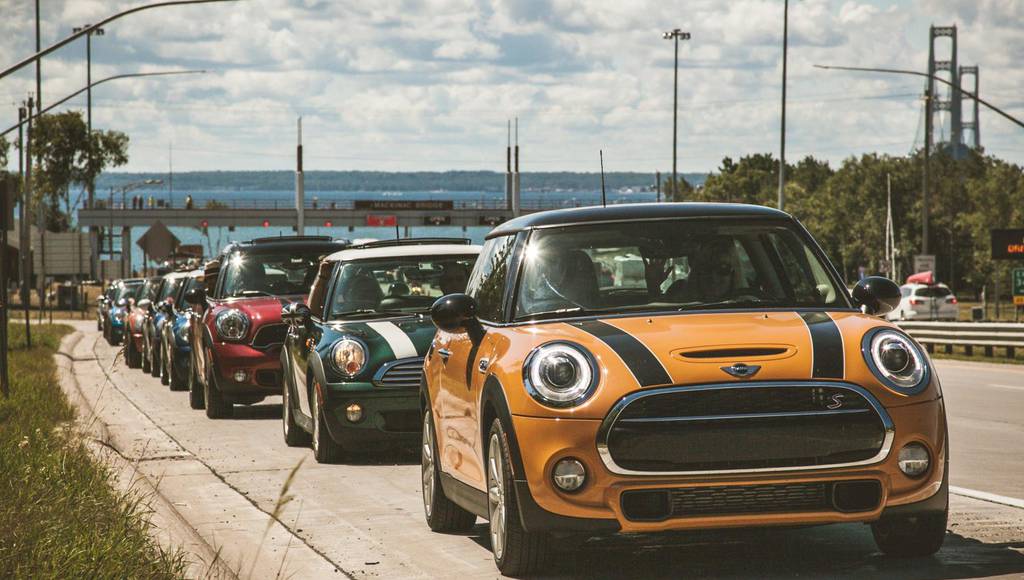 Largest parade of Mini cars in the US