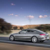 Mercedes C-Class Coupe officially unveiled