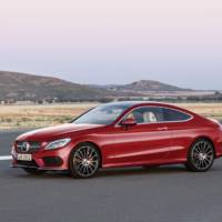 Mercedes C-Class Coupe officially unveiled