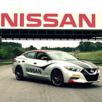 This is the 2015 Nissan Maxima Safety car