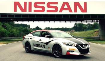 This is the 2015 Nissan Maxima Safety car
