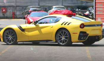 Ferrari F12 Berlinetta Speciale caught undisguised