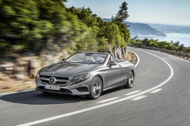 2015 Frankfurt IAA - Mercedes-Benz C-Class Coupe and S-Class Cabrio