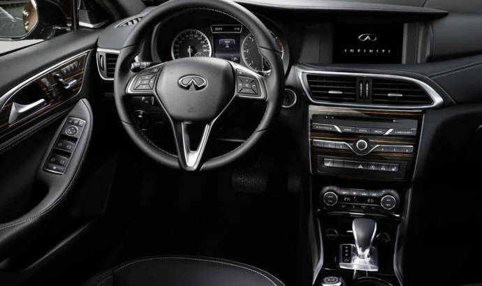 Infiniti Q30 interior reveales in new photos