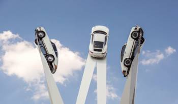 Porsche Inspiration 911 sculpture unveiled in Zuffenhausen