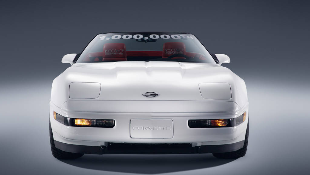 The one millionth Chevrolet Corvette restored