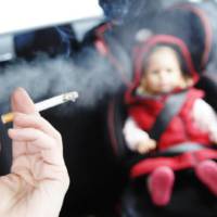 UK - Smoking in cars with children will be banned starting October 1