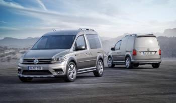 Volkswagen Caddy Alltrack unveiled in Frankfurt