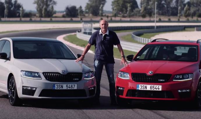 Skoda Octavia RS driven by Hans Joachim Stuck