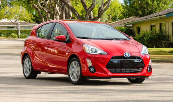 2016 Toyota Prius C facelift detailed