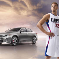 Blake Griffin promotes the new Kia Optima