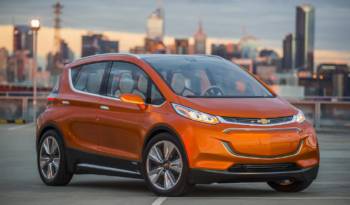 Chevrolet and LG developed the future Bolt EV