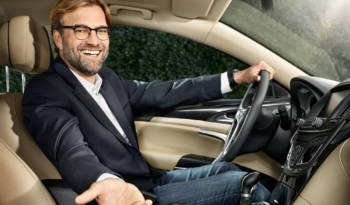 Jurgen Klopp will drive a Vauxhall Insignia