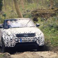 Range Rover Evoque Convertible teased again