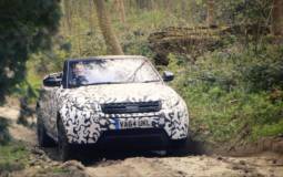 Range Rover Evoque Convertible teased again