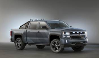 2016 Chevrolet Silverado Special Ops launched