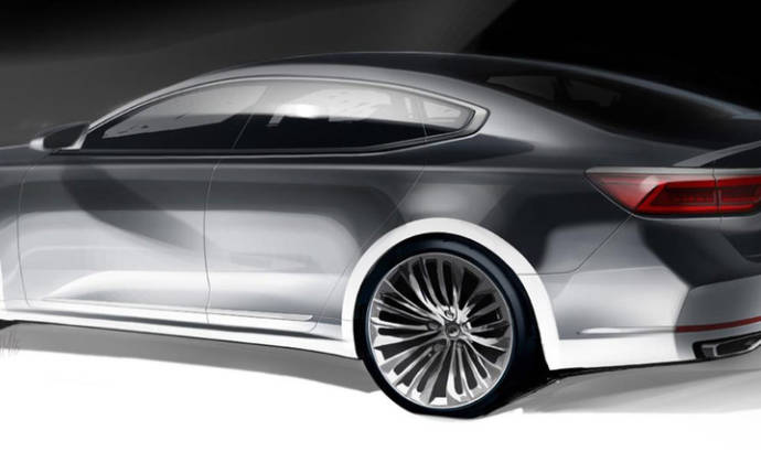 2016 Kia Cadenza first sketches revealed